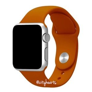 NEW Pumpkin Spiced Orange Apple Watch Sport Band